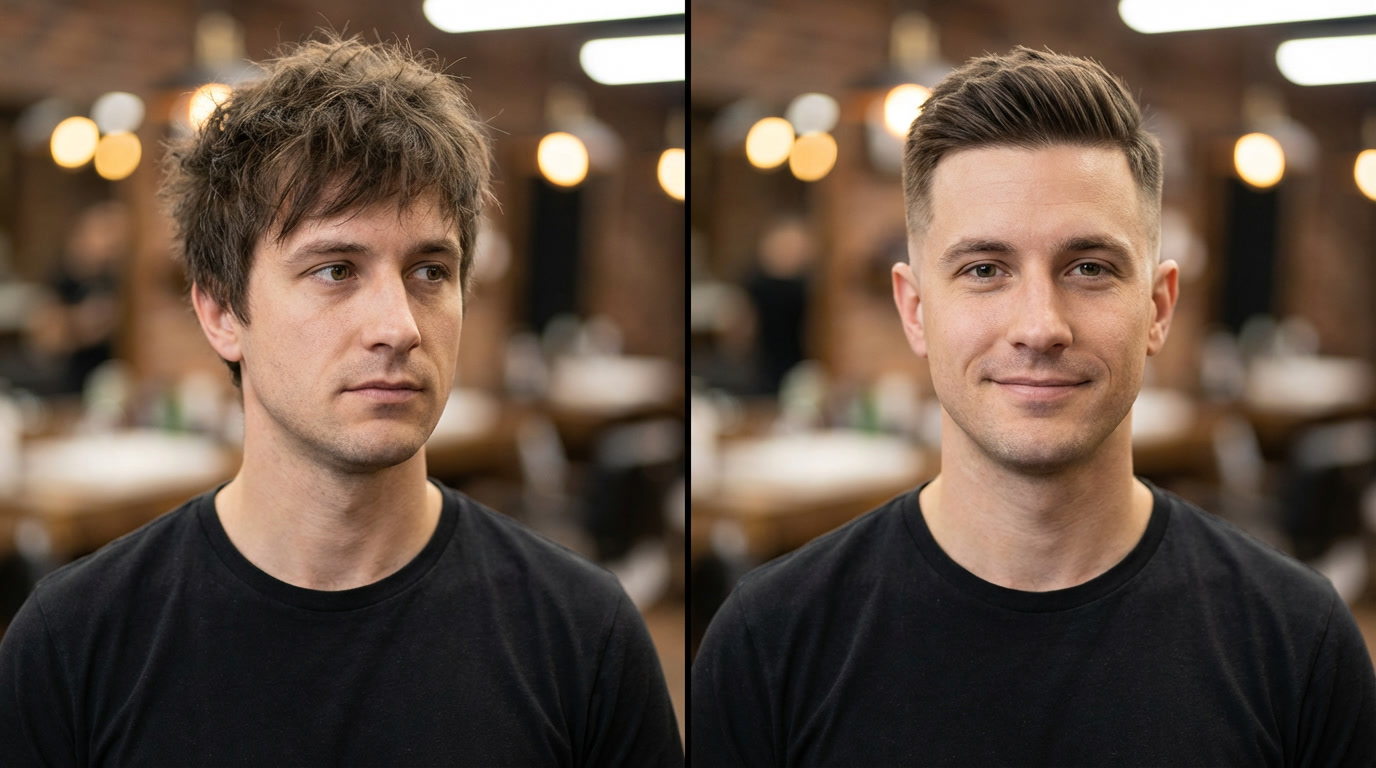 Klassischer Fade Vorher Nachher